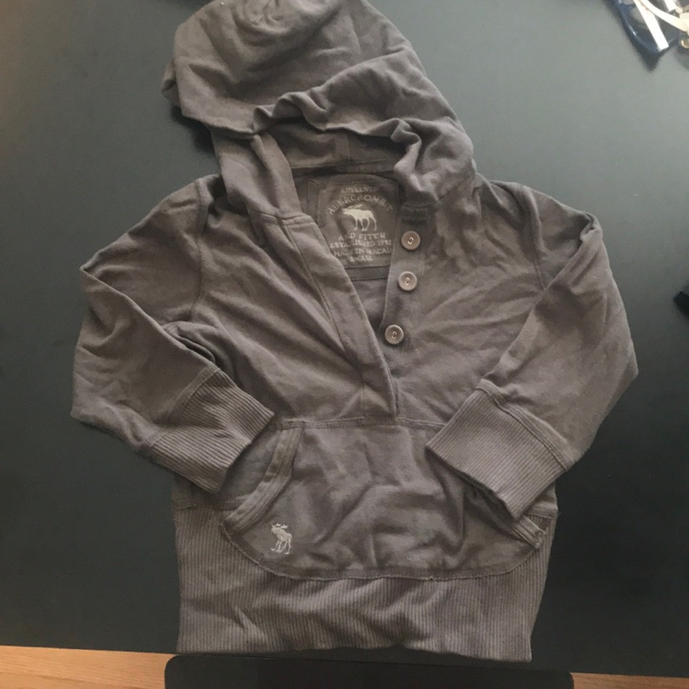 Abercrombie crop hoodie